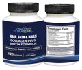 Organic Biotin & Collagen – Hair, Skin & Joint Support | 120 Capsules