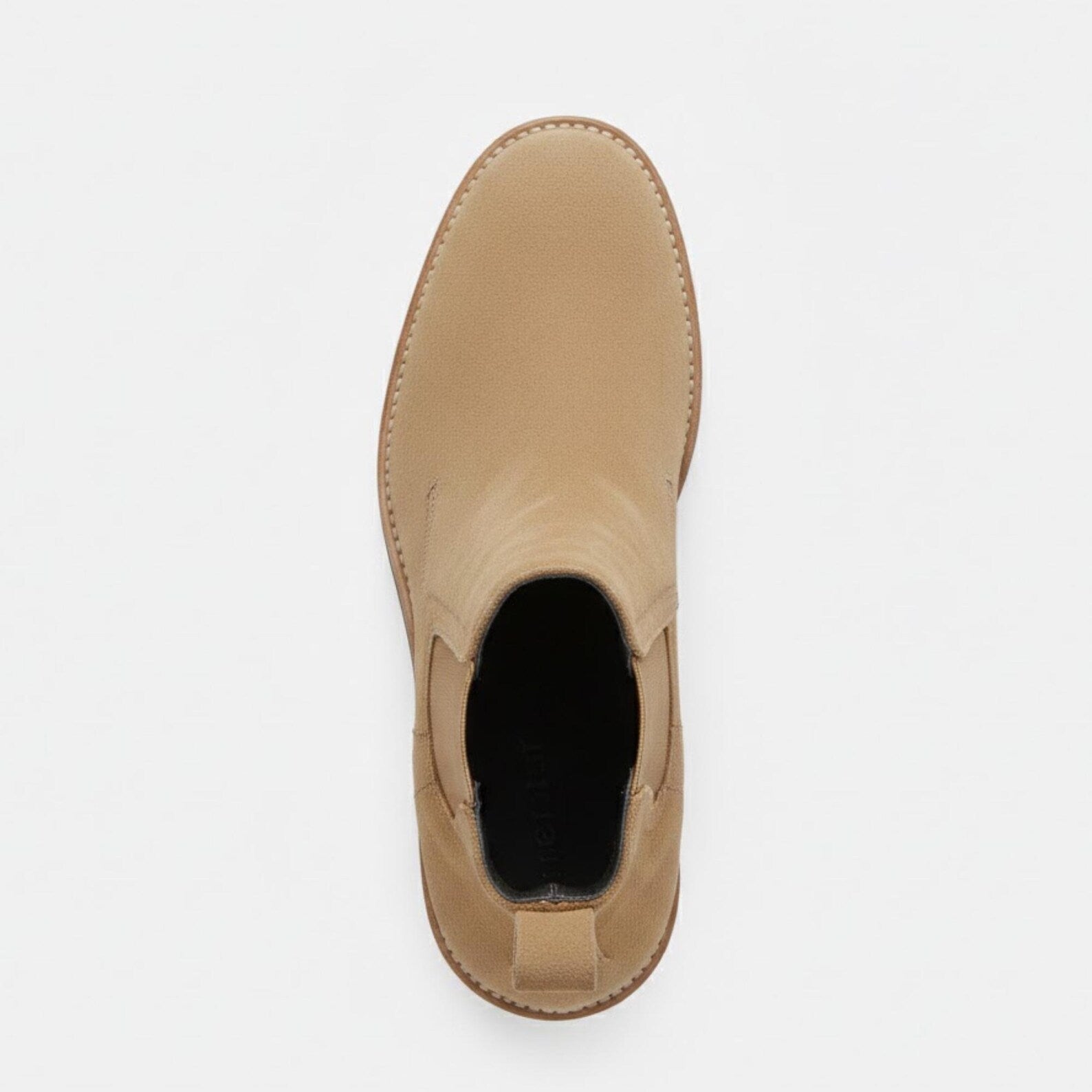 Handmade Tan Suede Chelsea Boot – Mens Casual Ankle Boots for Daily Wear