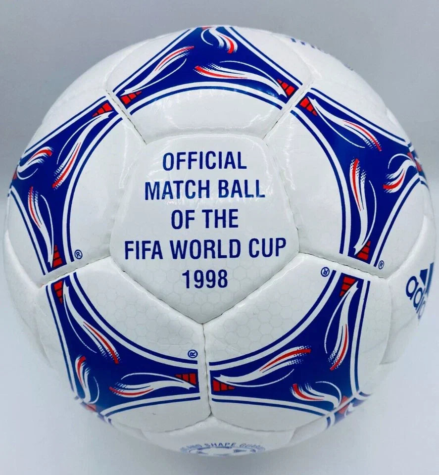 ricolore Football Fifa World Cup France 1998 Official Match Soccer Ball Size 5